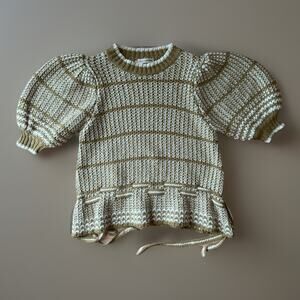 Ulla Johnson Amalia Sweater Women's Small Multicolor Cotton Glam Boho New York